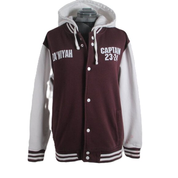 CHEER TEAM LETTERMAN HOODIE JACKET - Picture 14 of 14